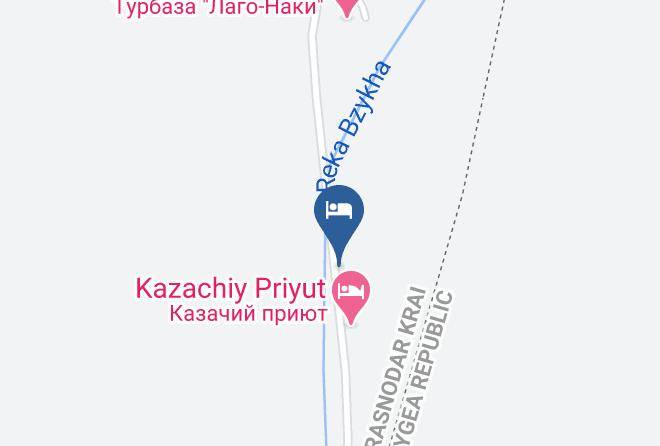 Apsheronsky District - Inn Sedmoe Nebo Maps