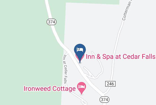 Hocking - Inn & Spa At Cedar Falls Maps
