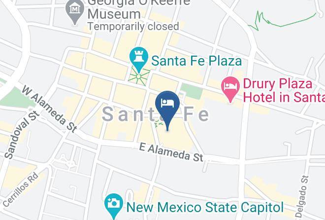 Santa Fe - Inn & Spa At Loretto Maps