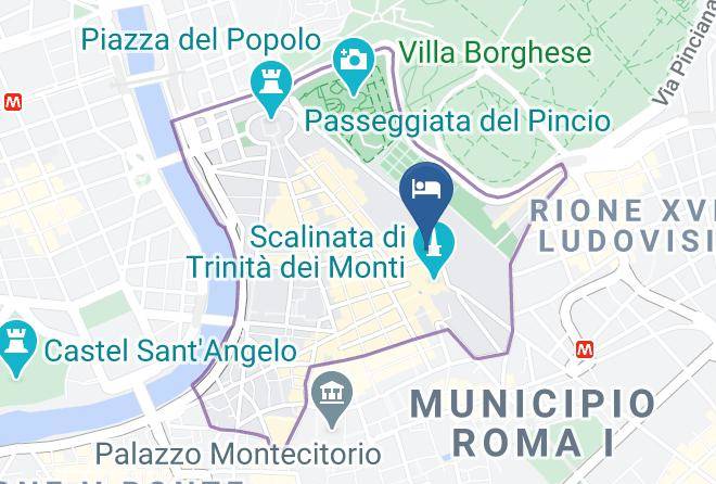 Rome - Inn Spagna Deluxe Maps