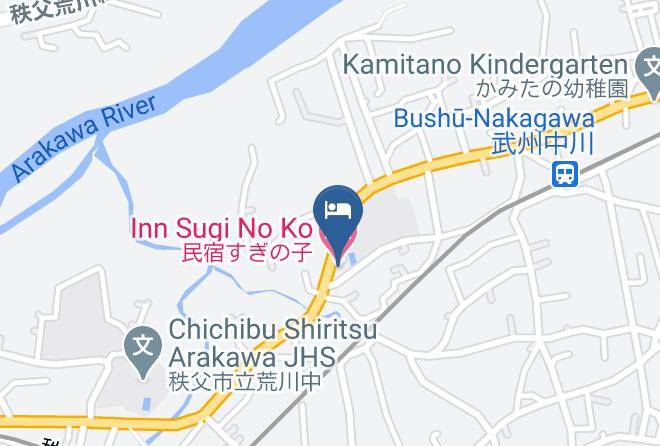 Chichibu City - Inn Sugi No Ko Maps