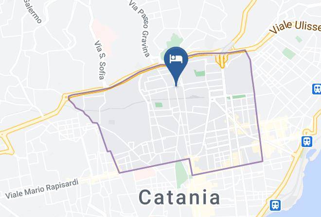Catania - Inn The Garden Maps