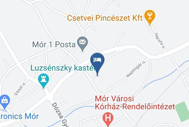 Inn To The Old Press Map