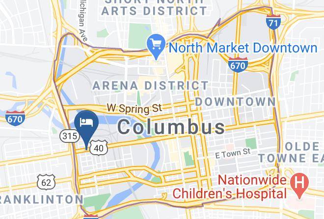 Franklin - Inn Towne Motel Maps