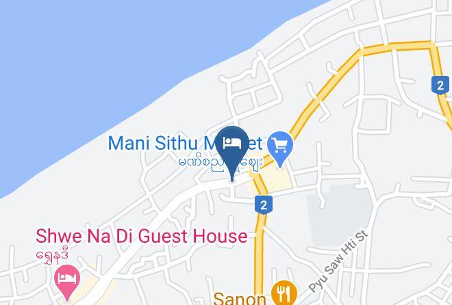 Nyaung U - Inn Wa Motel Maps