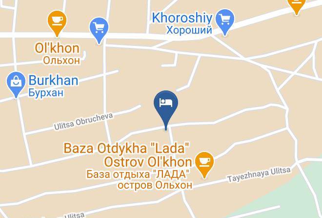 Olkhonsky District - Inn Zhemchuzhina Olhona Maps