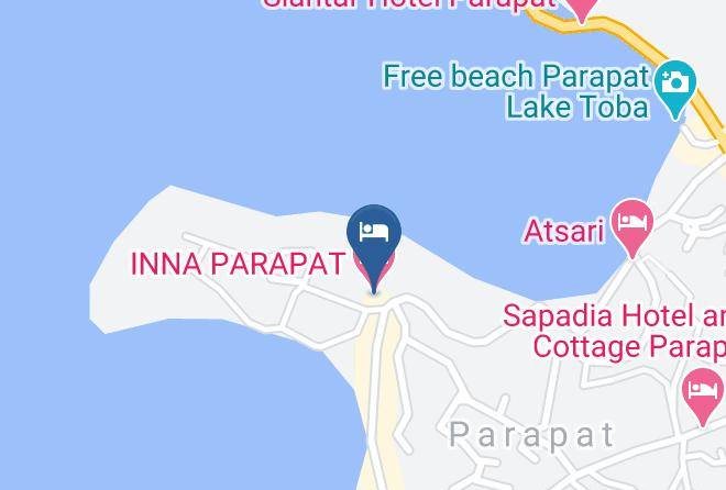 Simalungun Regency - Inna Parapat Hotel Maps