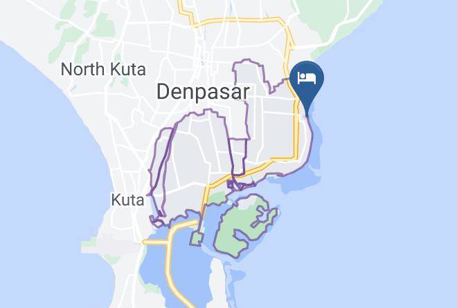 Inna Sindhu Beach Hotel & Resort Map