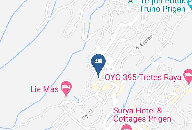 Pasuruan Regency - Inna Tretes Hotel Maps