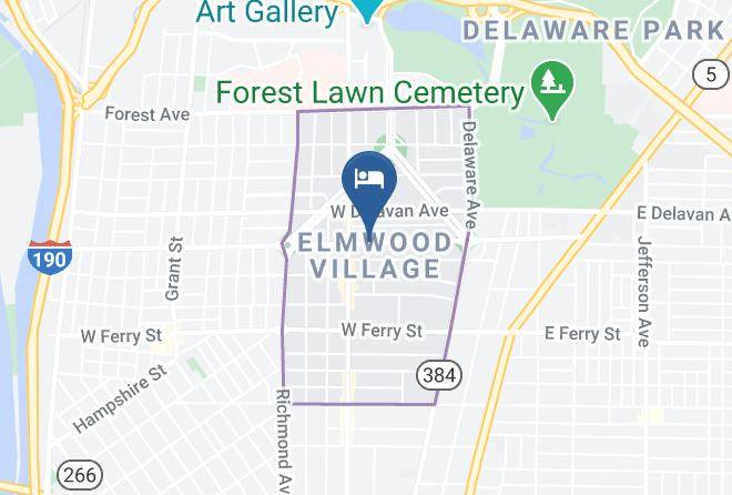 Erie - Innbuffalo Off Elmwood Maps