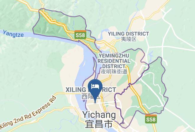 Yichang - Innca Hotel Maps