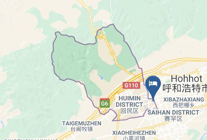 Hohhot - Inner Mongolia International Hotel Maps