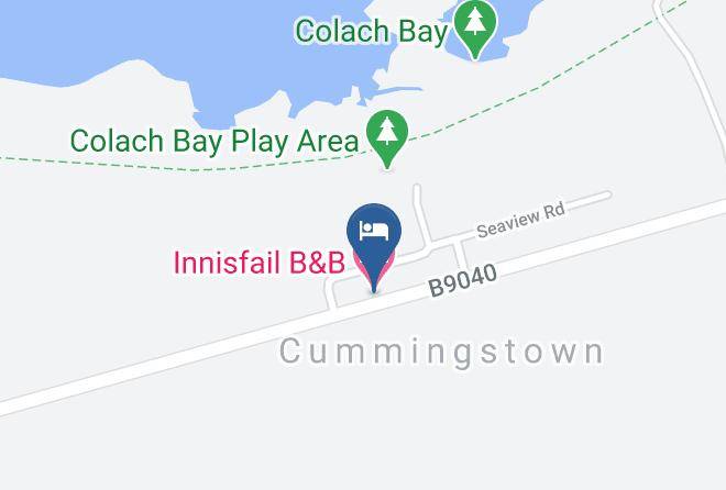 Moray - Innisfail B&b Maps