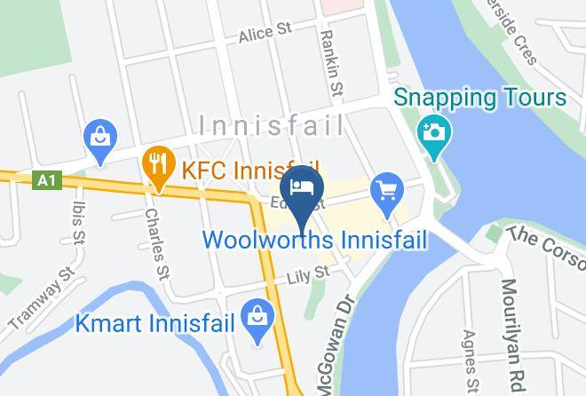 Cassowary Coast - Innisfail City Motel Maps