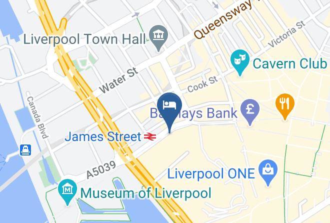 Innkeeper's Collection All Bar One Liverpool City Centre Map