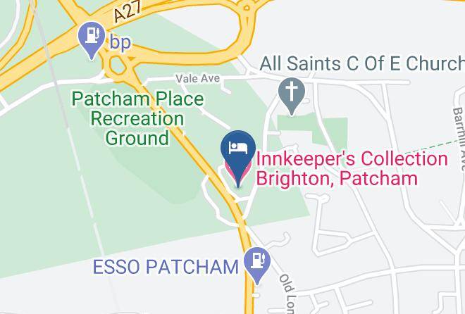 Brighton And Hove - Innkeeper's Collection Brighton Patcham Maps