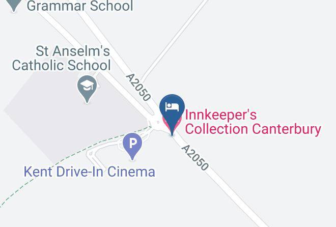 Kent - Innkeeper's Collection Canterbury Maps