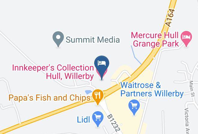 East Riding Of Yorkshire - Innkeeper's Collection Hull Willerby Maps