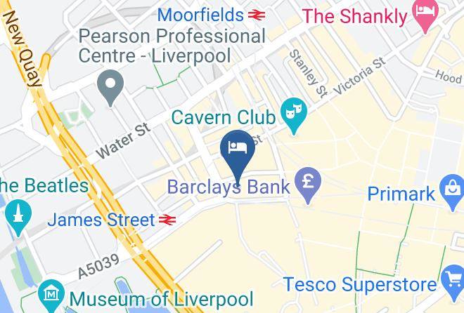 Liverpool - Innkeeper's Collection Liverpool City Centre Maps