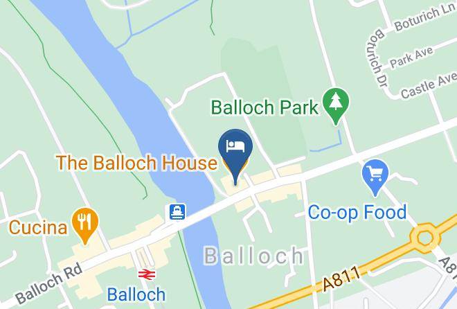 West Dunbartonshire - Innkeeper's Collection Loch Lomond Maps