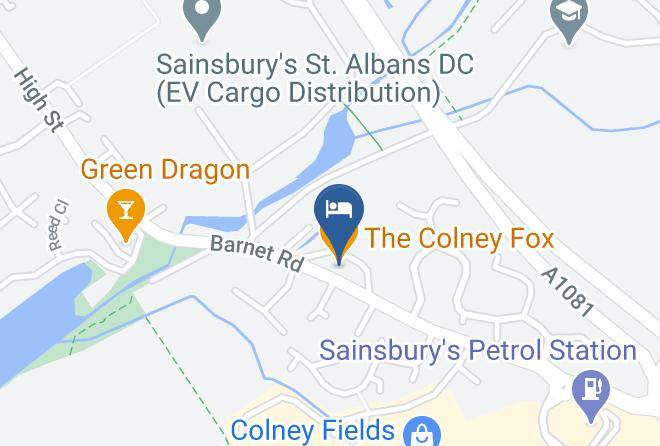 Herts - Innkeeper's Collection St Albans London Colney Maps