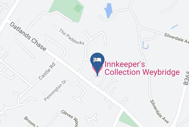 Surrey - Innkeeper's Collection Weybridge Maps