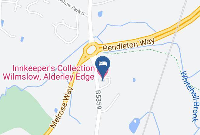 Cheshire East - Innkeeper's Collection Wilmslow Alderley Edge Maps