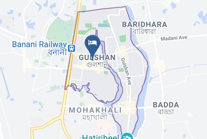 Dhaka - Innotel Business Boutique Hotel Maps
