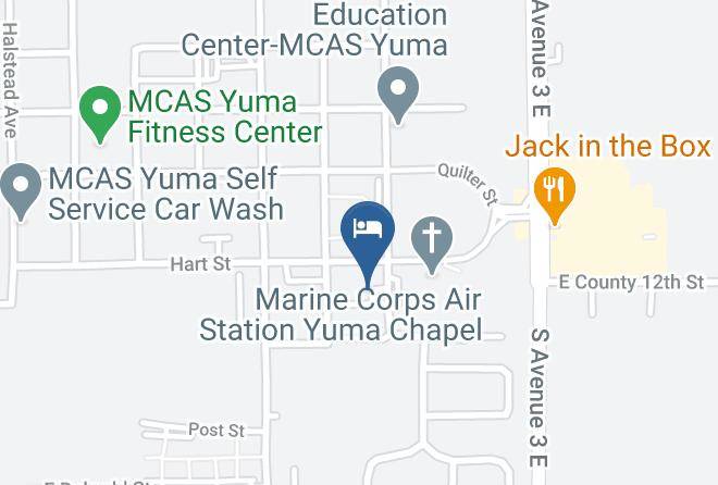 Yuma - Inns Of The Corps Dos Rios Inn Maps