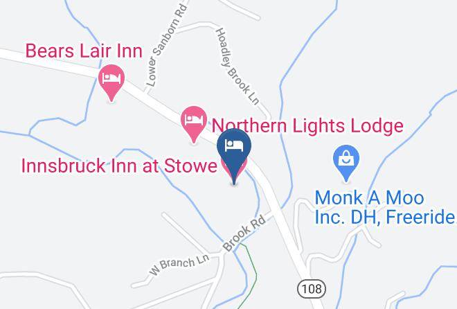 Innsbruck Inn At Stowe Map