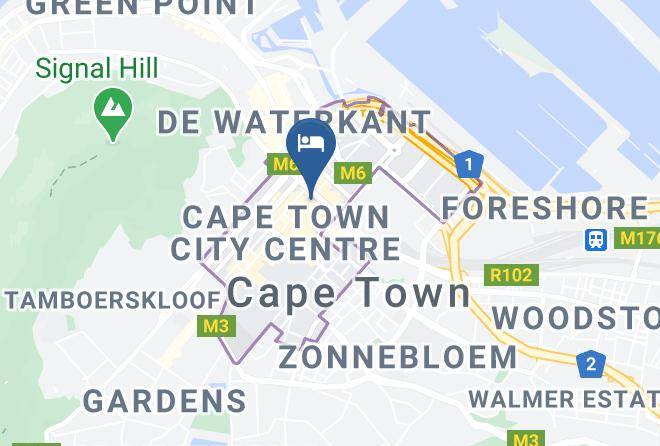 City Of Cape Town - Innscape On Castle Hotel Maps