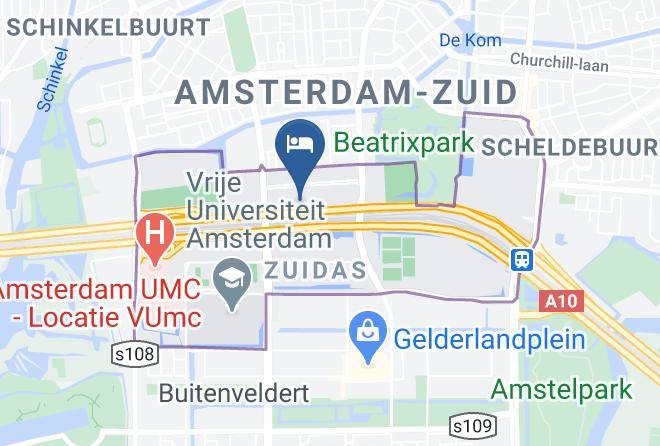 Innside By Melia Amsterdam Map