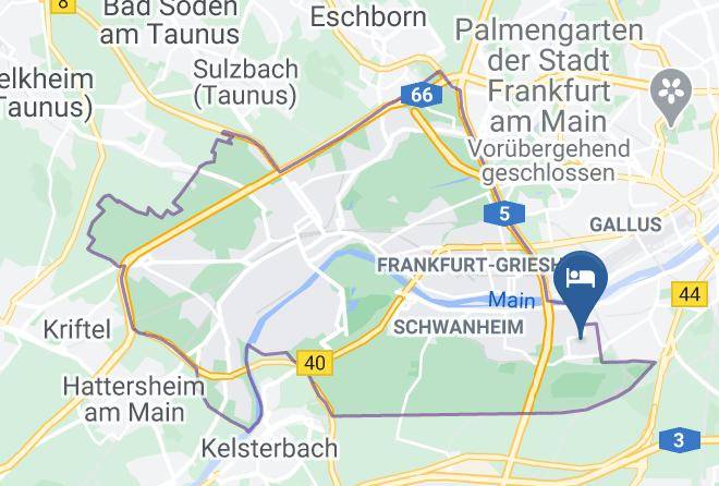 Frankfurt Am Main - Innside Frankfurt Niederrad Maps