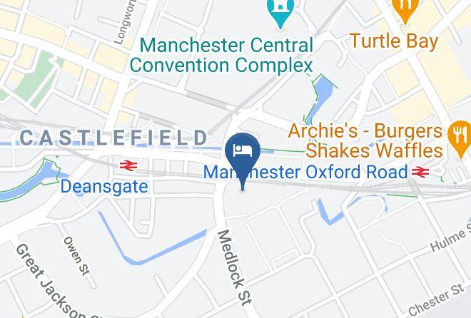 Greater Manchester - Innside By Melia Manchester Maps