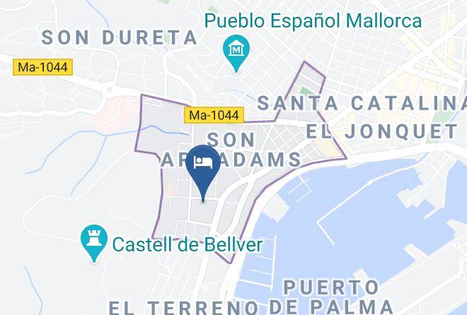 Innside Palma Bosque Map