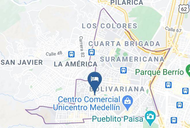 Medellin - Inntu Hotel Maps