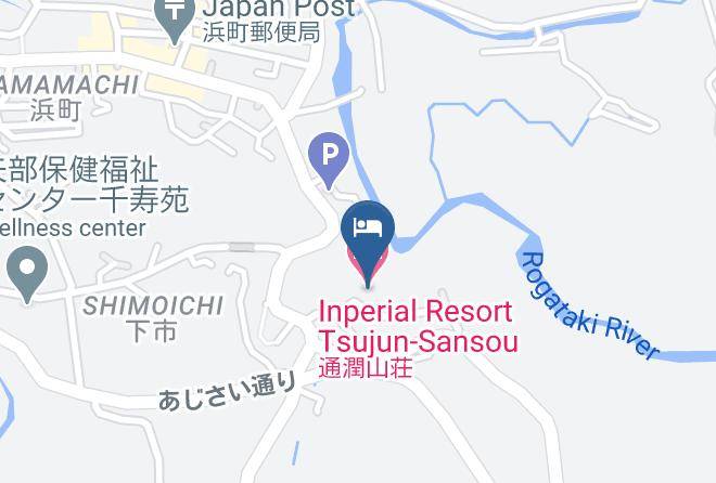 Yamato Townkamimashiki District - Inperial Resort Tsujun Sansou Maps
