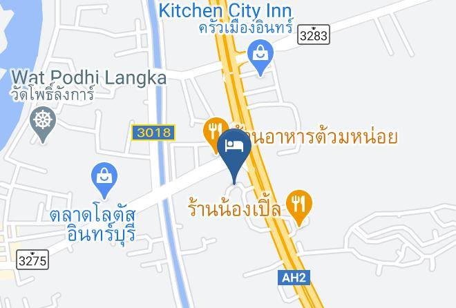 Amphoe In Buri - In Resort Hotel Maps