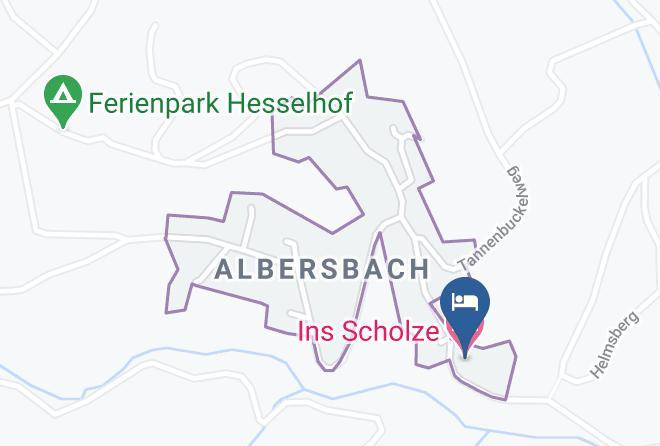Bergstrase - Ins Scholze Maps
