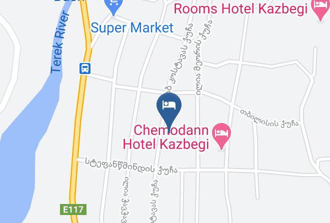 Georgia - Inside Kazbegi Maps