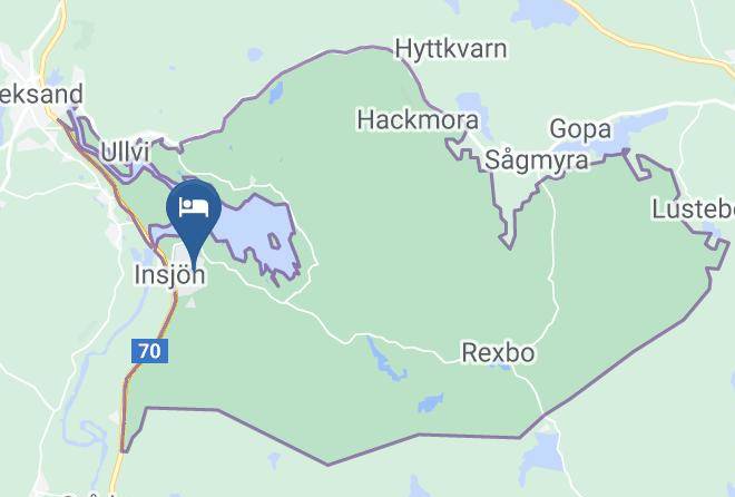 Leksand - Insjons Hotell Maps