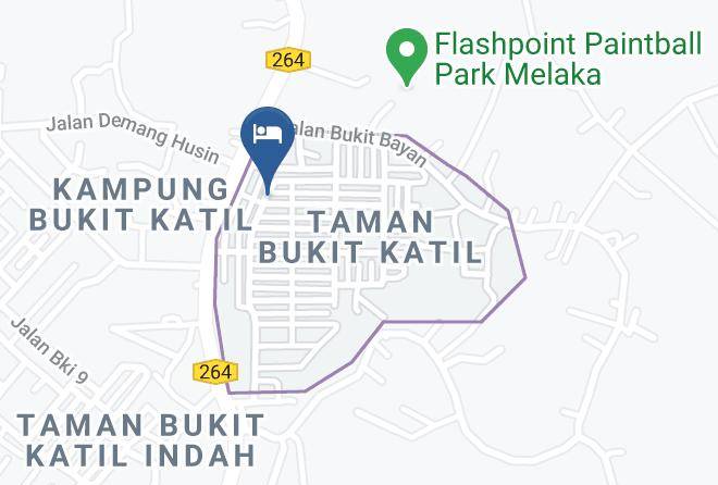 Melaka Tengah - Inspira Homestay Maps