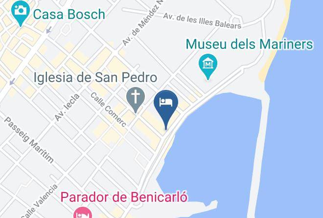 Castellon - Inspira Mar Lofts Maps