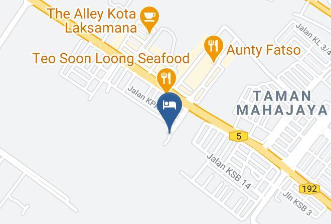 Melaka Tengah - Inspire Atlantis Homestay Maps
