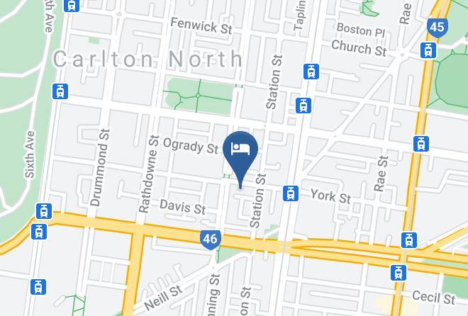 Inspired Designer Carlton North Terrace Rejuvenate Stays Map