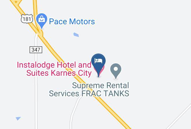 Instalodge Hotel And Suites Karnes City Map