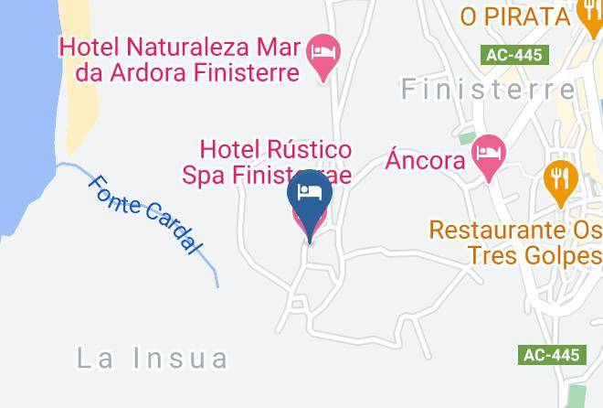 Auna - Hotel Rustico Spa Finisterrae Maps