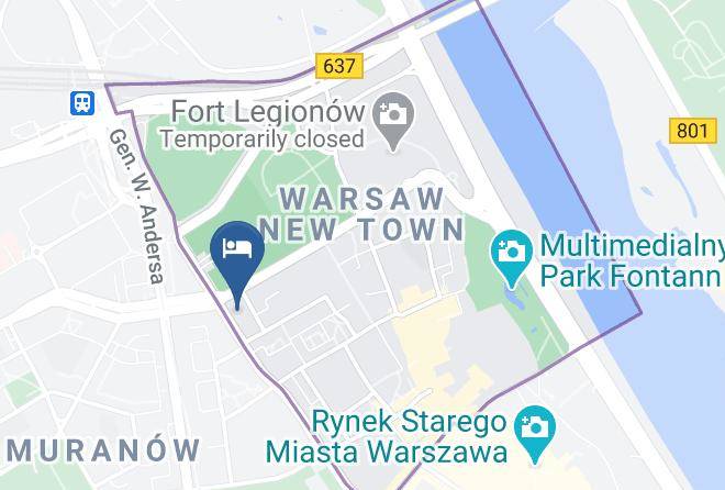 Warsaw - Inte Gracja Inteligencki Klub Nieparzystych Maps
