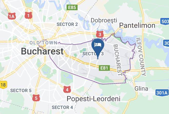 Bucharest - Inter Business Bucharest Hotel Maps