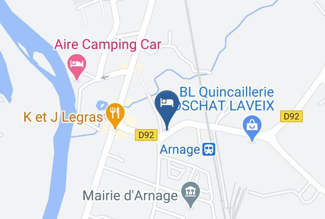 Sarthe - Inter Galaxie Hotel Maps